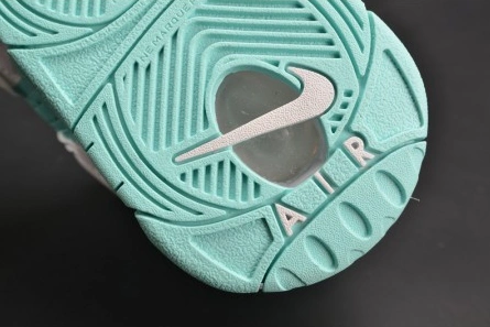 Classic Nike Air More Uptempo GS "Island Green" womens 415082-300 1510