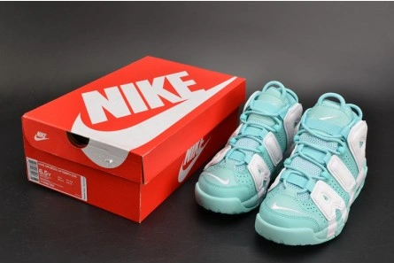 Classic Nike Air More Uptempo GS "Island Green" womens 415082-300 1510