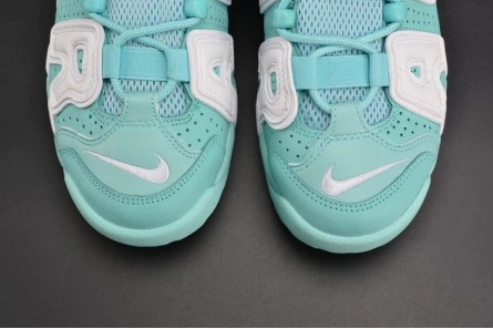 Classic Nike Air More Uptempo GS "Island Green" womens 415082-300 1510