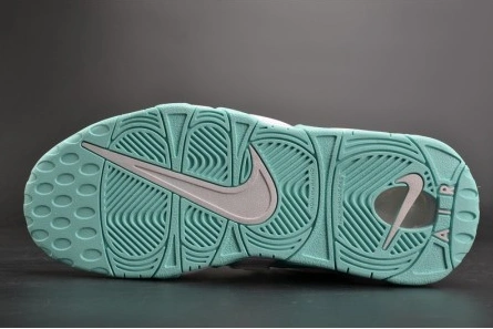 Classic Nike Air More Uptempo GS "Island Green" womens 415082-300 1510