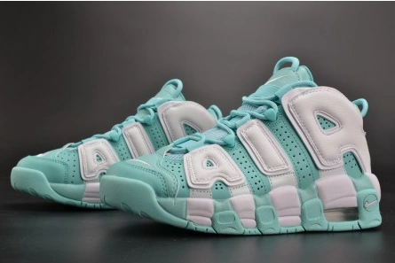 Classic Nike Air More Uptempo GS "Island Green" womens 415082-300 1510