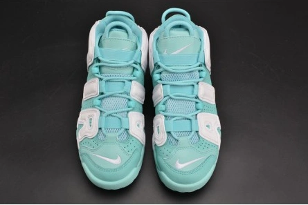 Classic Nike Air More Uptempo GS "Island Green" womens 415082-300 1510