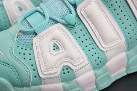 Classic Nike Air More Uptempo GS "Island Green" womens 415082-300 1510