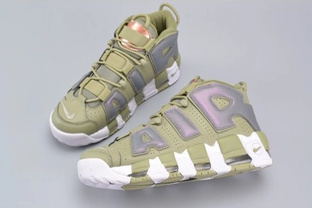Nike Air More Uptempo "Iridescent" Dark Stucco White 917593-001 Sophisticated 1509