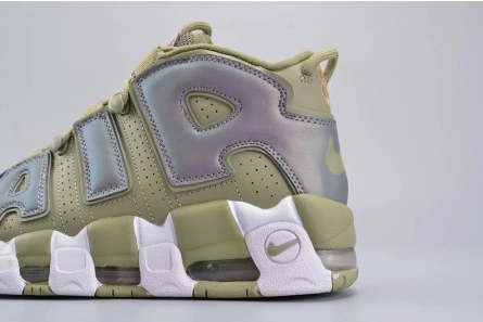 Nike Air More Uptempo "Iridescent" Dark Stucco White 917593-001 Sophisticated 1509
