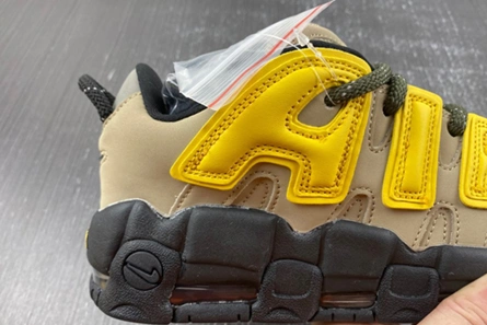 Nike Air More Uptempo Low AMBUSH Vivid Sulfur Limestone  FB1299-200 Elegant 1513