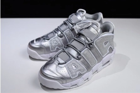 Nike Air More Uptempo Metallic Silver 917593-003 Trendsetting 1532
