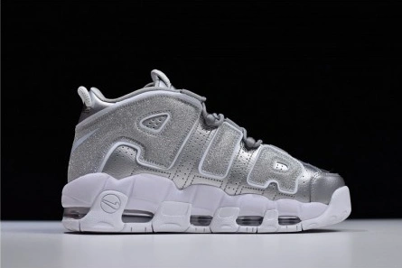 Nike Air More Uptempo Metallic Silver 917593-003 Trendsetting 1532
