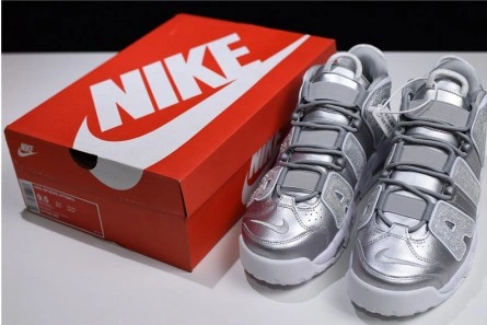 Nike Air More Uptempo Metallic Silver 917593-003 Trendsetting 1532