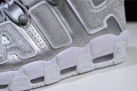 Nike Air More Uptempo Metallic Silver 917593-003 Trendsetting 1532