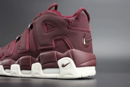 Minimalist Nike Air More Uptempo "Night Maroon" mens 921949-600 1531