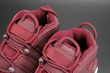 Minimalist Nike Air More Uptempo "Night Maroon" mens 921949-600 1531
