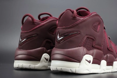 Minimalist Nike Air More Uptempo "Night Maroon" mens 921949-600 1531