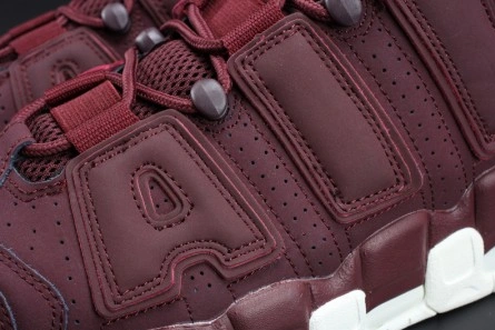 Minimalist Nike Air More Uptempo "Night Maroon" mens 921949-600 1531