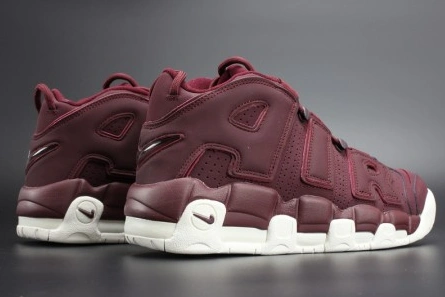 Minimalist Nike Air More Uptempo "Night Maroon" mens 921949-600 1531