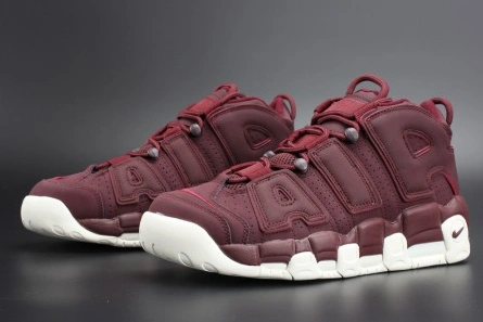 Minimalist Nike Air More Uptempo "Night Maroon" mens 921949-600 1531