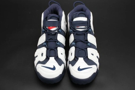 Nike Air More Uptempo "Olympic" White Midnight Navy mens 414962-104 BestValue 1535