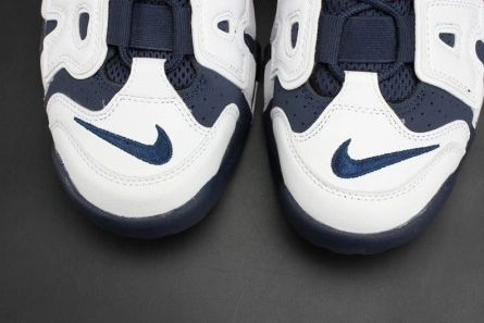 Nike Air More Uptempo "Olympic" White Midnight Navy mens 414962-104 BestValue 1535