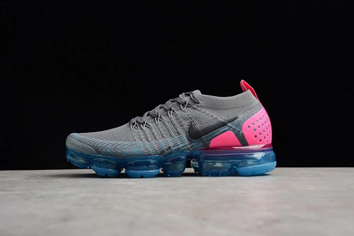 EasyMatch Nike Air VaporMax 2 "Gunsmoke" Orbit-Pink  Blast-Blue womens 942843-004 1485
