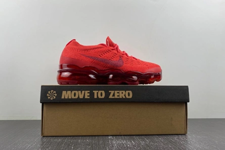 Nike Air VaporMax 2023 Flyknit Triple Red  DV1678-600 Lightweight 1468