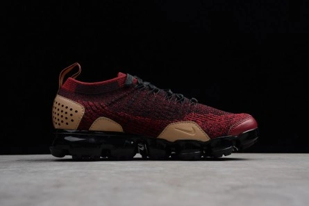 Nike Air VaporMax Flyknit 2 NRG Team Red Vachetta Tan AT8955 -600 Bold 1496