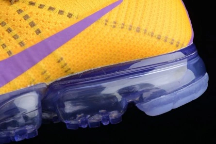 Nike Air VaporMax Flyknit 2018 Lemon Yellow Purple  mens AA3858-104 WellDesigned 1490
