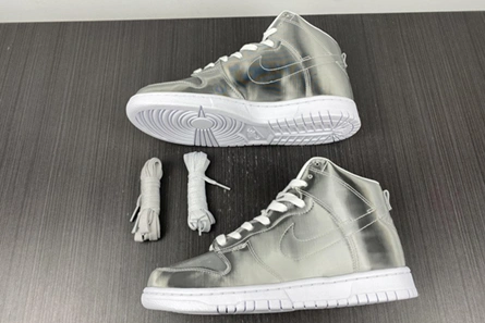 Nike Dunk High CLOT Metallic Silver DH4444-900 Practical 1083