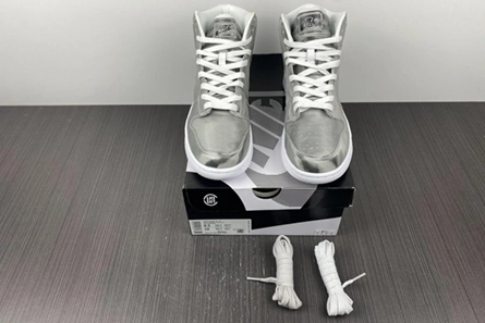 Nike Dunk High CLOT Metallic Silver DH4444-900 Practical 1083
