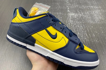 Breathable Nike Dunk Low Disrupt 2 Michigan (Women's) DV4024-400 954