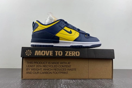 Breathable Nike Dunk Low Disrupt 2 Michigan (Women's) DV4024-400 954