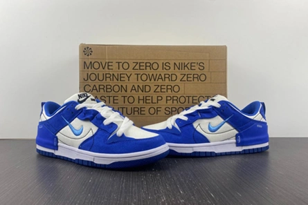 Nike Dunk Low Disrupt 2 White University Blue (W) DH4402-102 Lightweight 1057