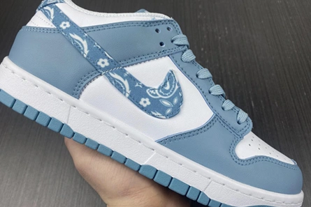 Nike Dunk Low Essential Paisley Pack Worn Blue  DH4401-101 Soft 1059