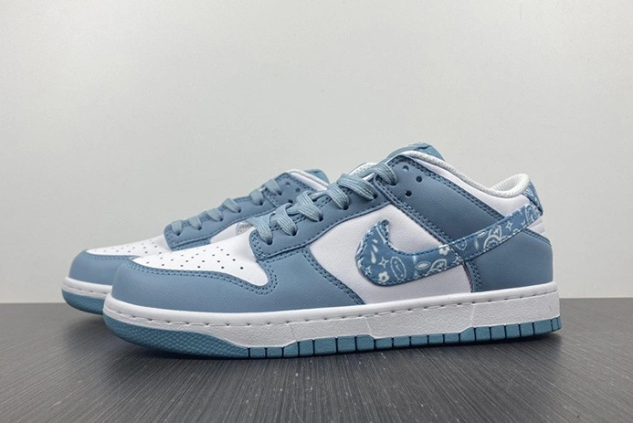Nike Dunk Low Essential Paisley Pack Worn Blue  DH4401-101 Soft 1059