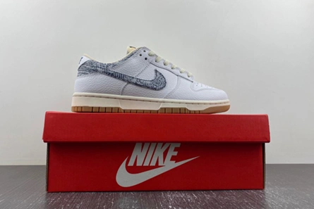 Nike Dunk Low New Americana Washed Denim  FN6881-100 Trendy 948