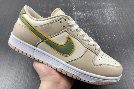 Nike Dunk Low Pale Ivory Oil Green (Women's)  FQ6869-131 Timeless 966