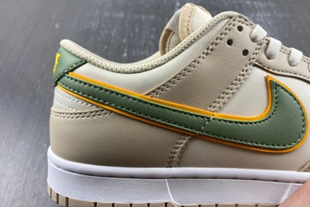 Nike Dunk Low Pale Ivory Oil Green (Women's)  FQ6869-131 Timeless 966