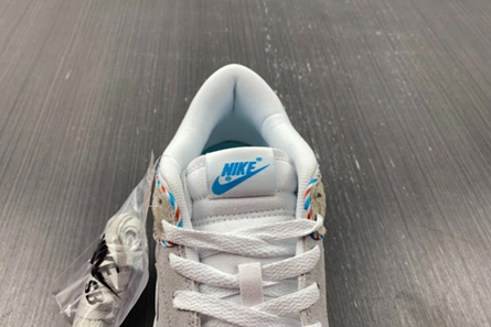 Versatile Nike Dunk Low SE Barber Shop Grey DH7614-500 1068
