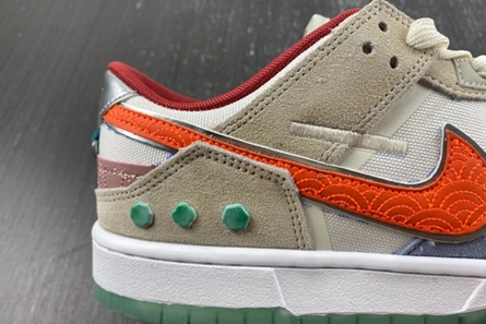 Nike Dunk Low Scrap Shapeless, Formless, Limitless  DQ4975-181 Bright 992