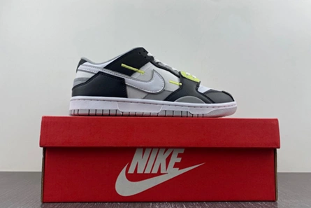 SportInspired Nike Dunk Low Scrap Wolf Grey Light Lemon Twist  DC9723-001 993