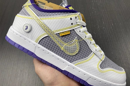 Nike Dunk Low Union Passport Pack Grey Purple  DJ9649-500 Practical 1062