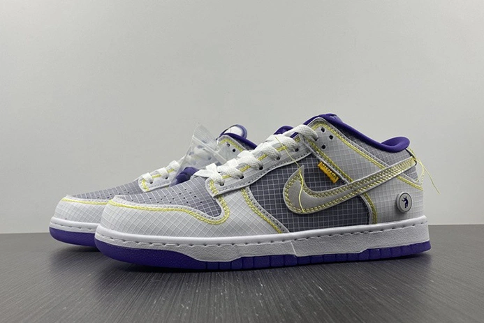 Nike Dunk Low Union Passport Pack Grey Purple  DJ9649-500 Practical 1062