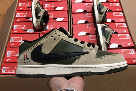 HighQuality Nike Dunk SB TRAVIS SCOTT PS X DUNK LOW CU1726 100 1174