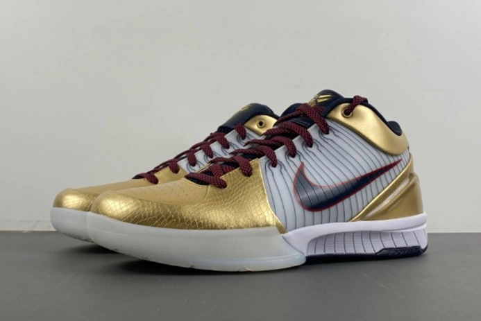 Nike Kobe 4 Protro Gold Medal  FQ3544-100 Comfortable 863