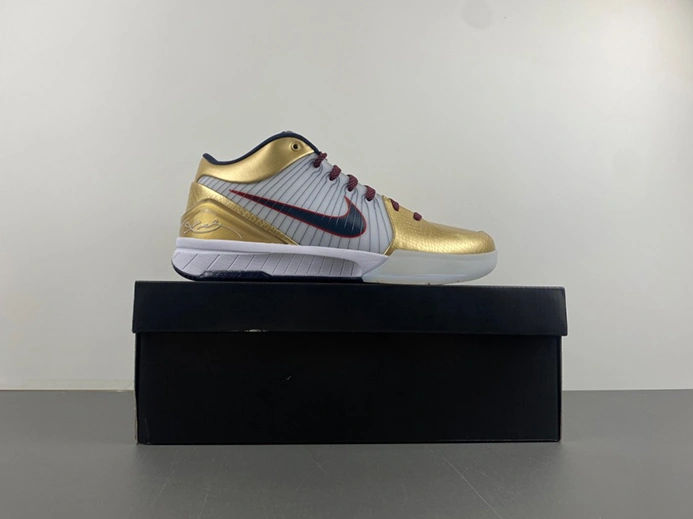 Nike Kobe 4 Protro Gold Medal  FQ3544-100 Comfortable 863