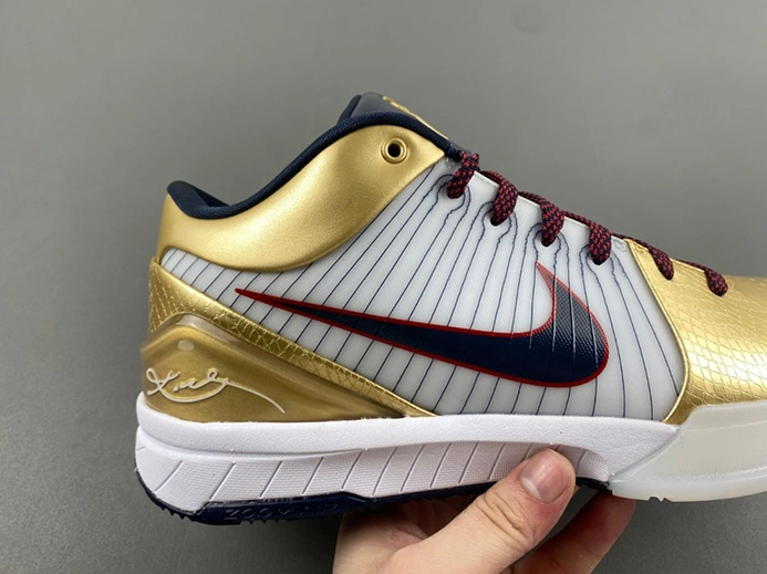 Nike Kobe 4 Protro Gold Medal  FQ3544-100 Comfortable 863