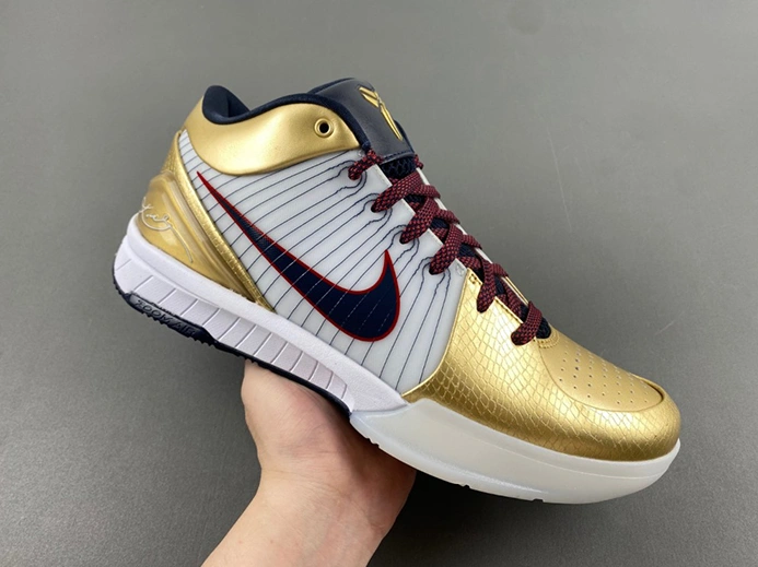Nike Kobe 4 Protro Gold Medal  FQ3544-100 Comfortable 863