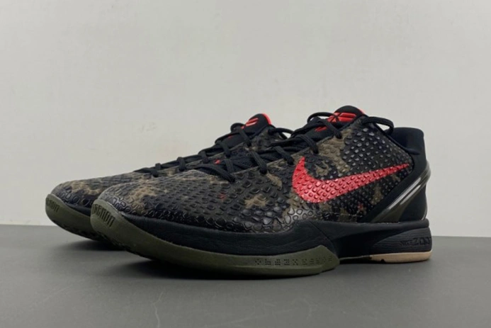 Nike Kobe 6 Protro Italian Camo  FQ3546-001 Stylish 883