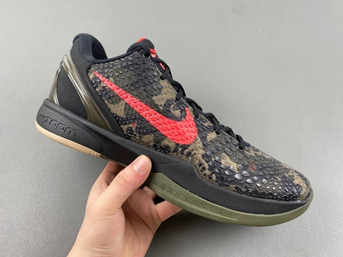 Nike Kobe 6 Protro Italian Camo  FQ3546-001 Stylish 883