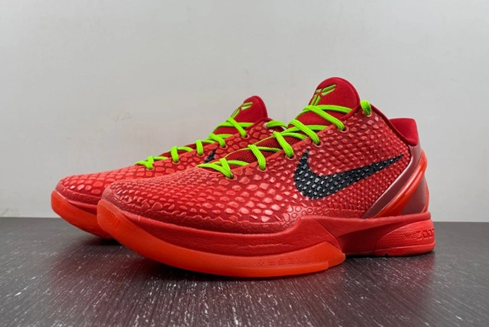 Nike Kobe 6 Protro “Reverse Grinch” FV4921-600 Comfortable 935