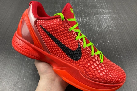 Nike Kobe 6 Protro “Reverse Grinch” FV4921-600 Comfortable 935